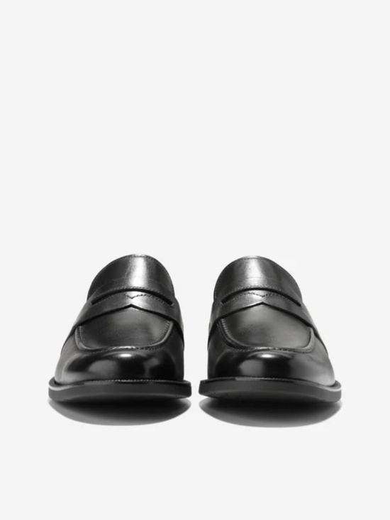 Men\'s Cole Haan Bedford Penny Loafers in Black Leather C40257 main image 5